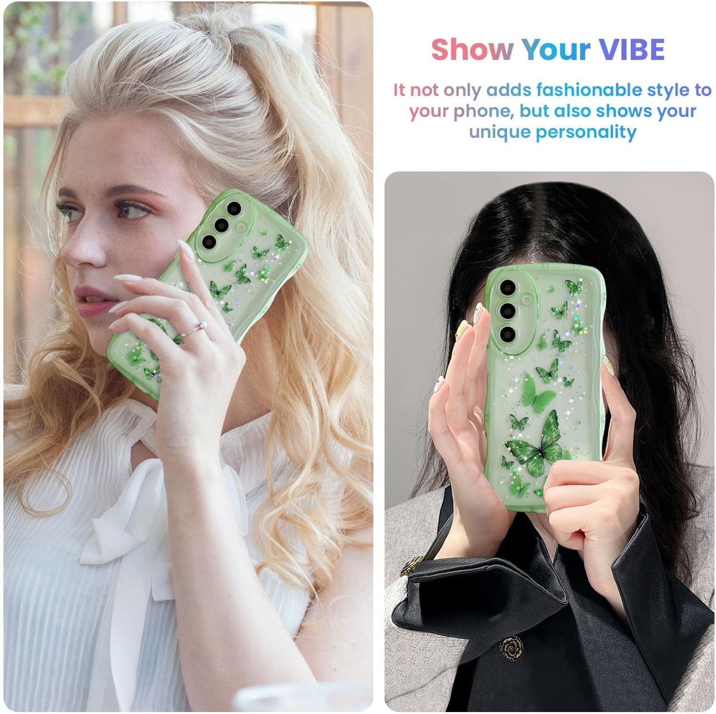 Butterfly Glitter Phone Case
