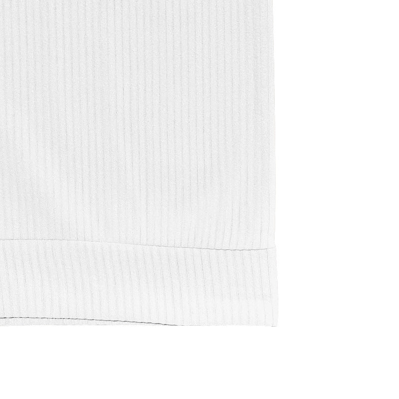 Men’s Ribbed Button Mock Neck Pullover