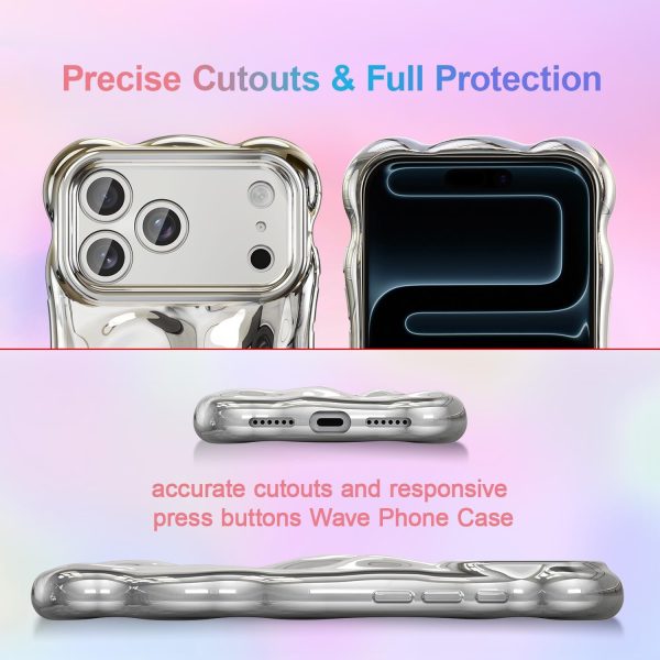 Silver Water Ripple Phone Case