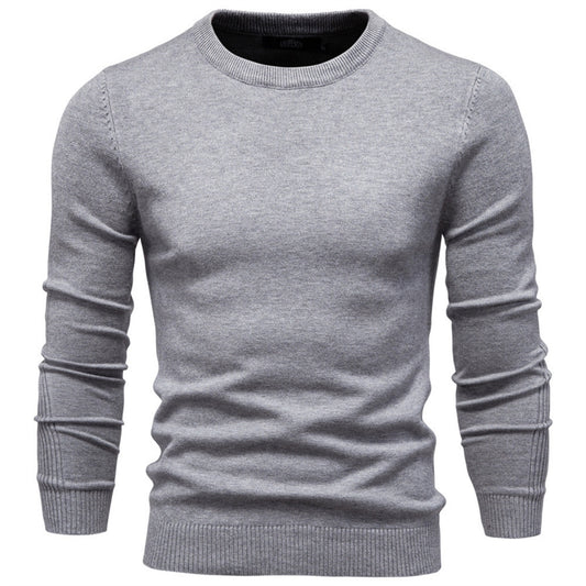 Men's Crew Neck Pullover Sweater