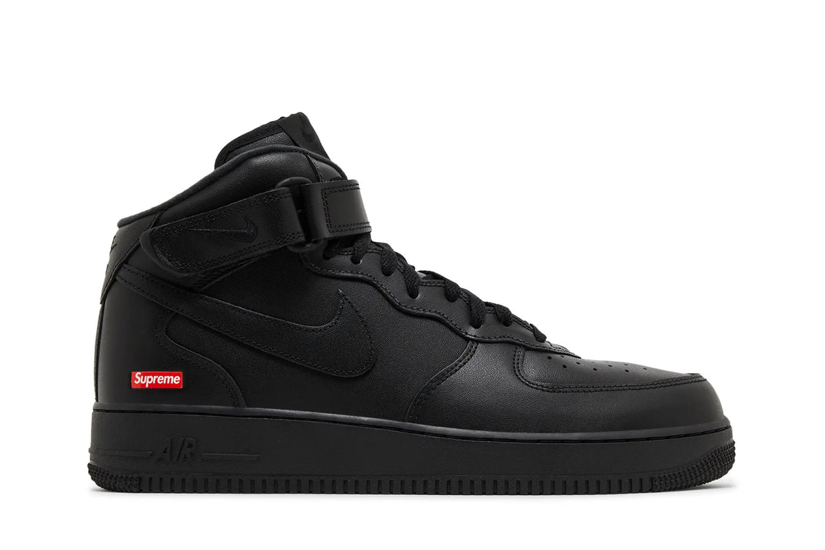 Nike Air Force 1 Mid "Supreme - Mini Box Logo Black"