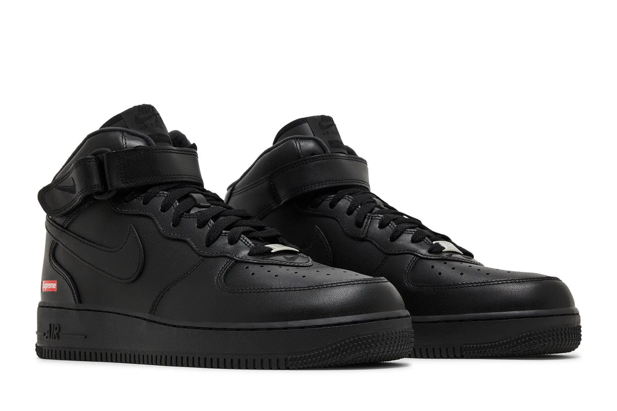 Nike Air Force 1 Mid "Supreme - Mini Box Logo Black"