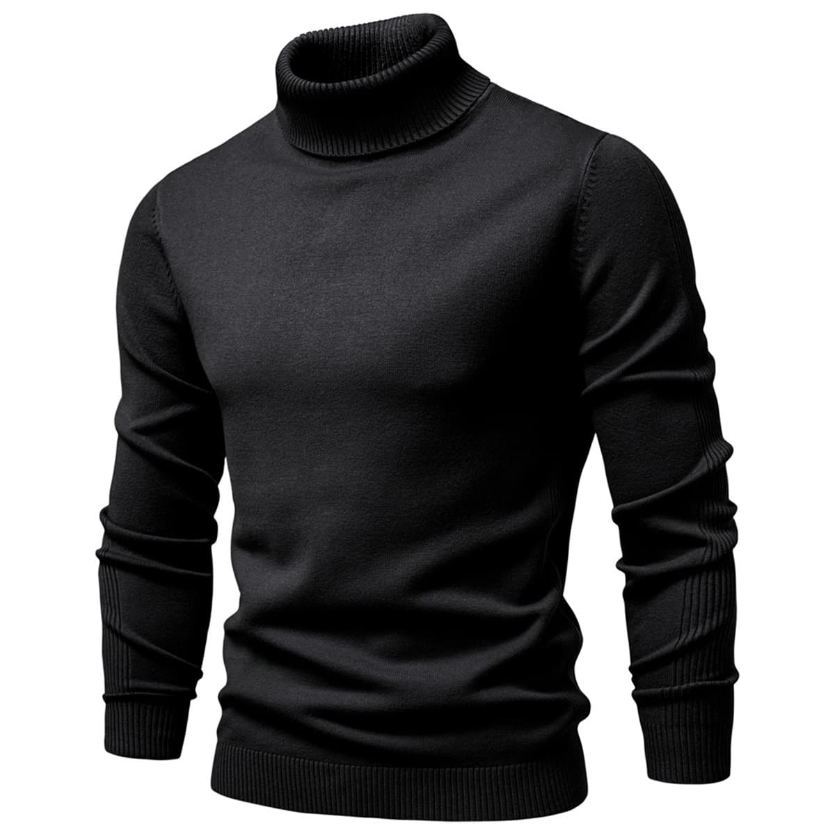 Men's Turtleneck Pullover Sweater