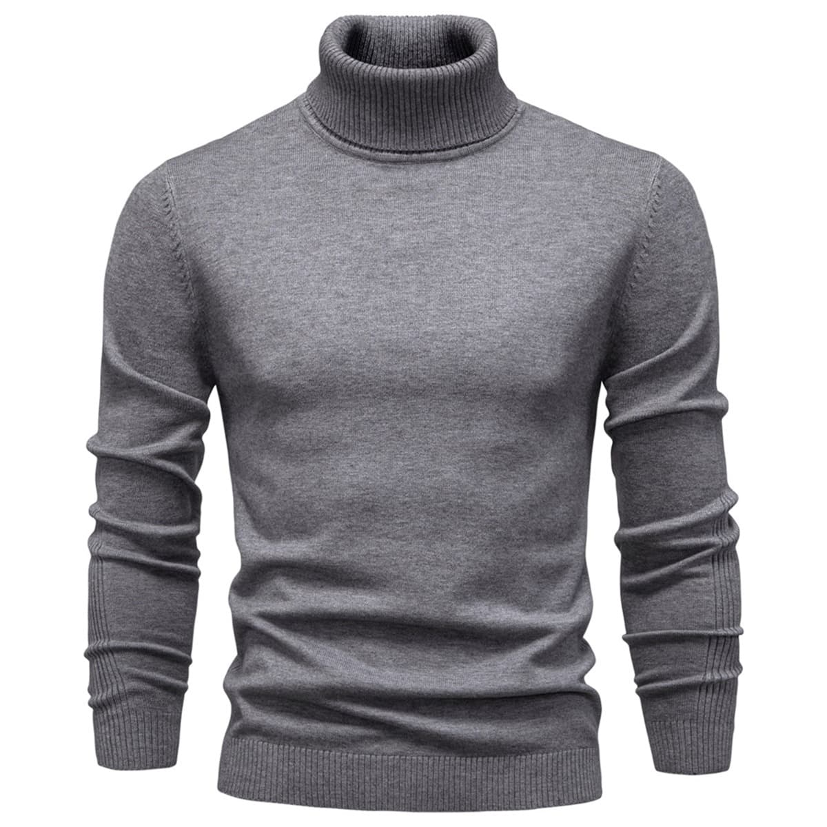 Men's Turtleneck Pullover Sweater