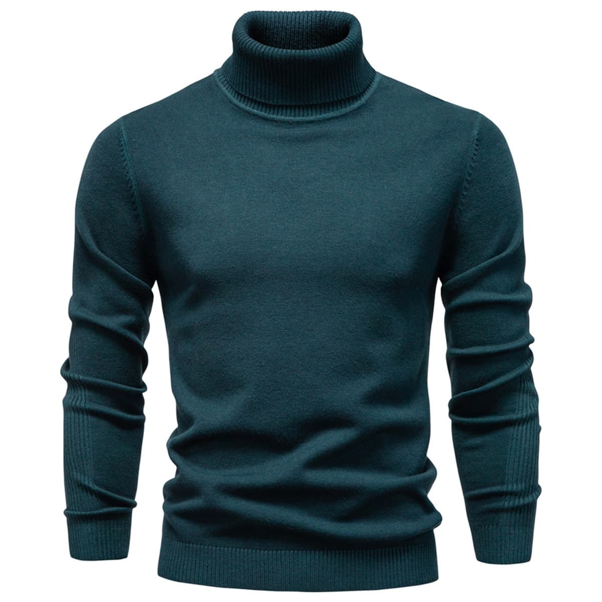 Men's Turtleneck Pullover Sweater