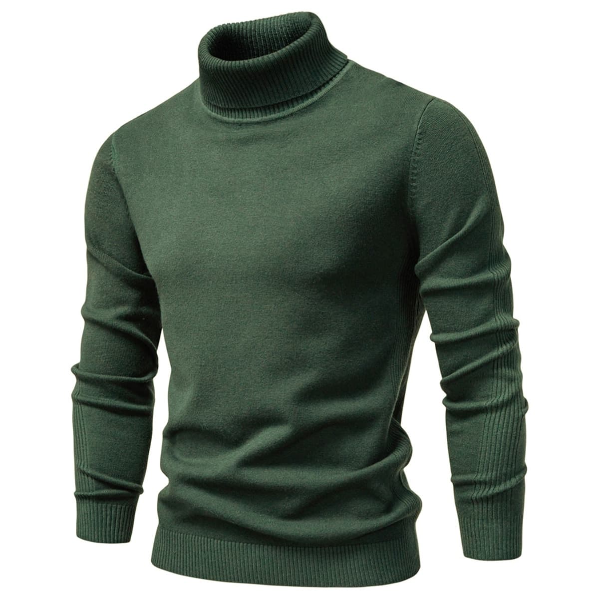 Men's Turtleneck Pullover Sweater