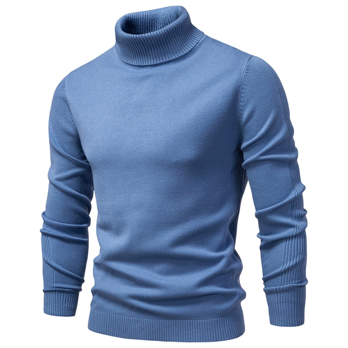 Men's Turtleneck Pullover Sweater