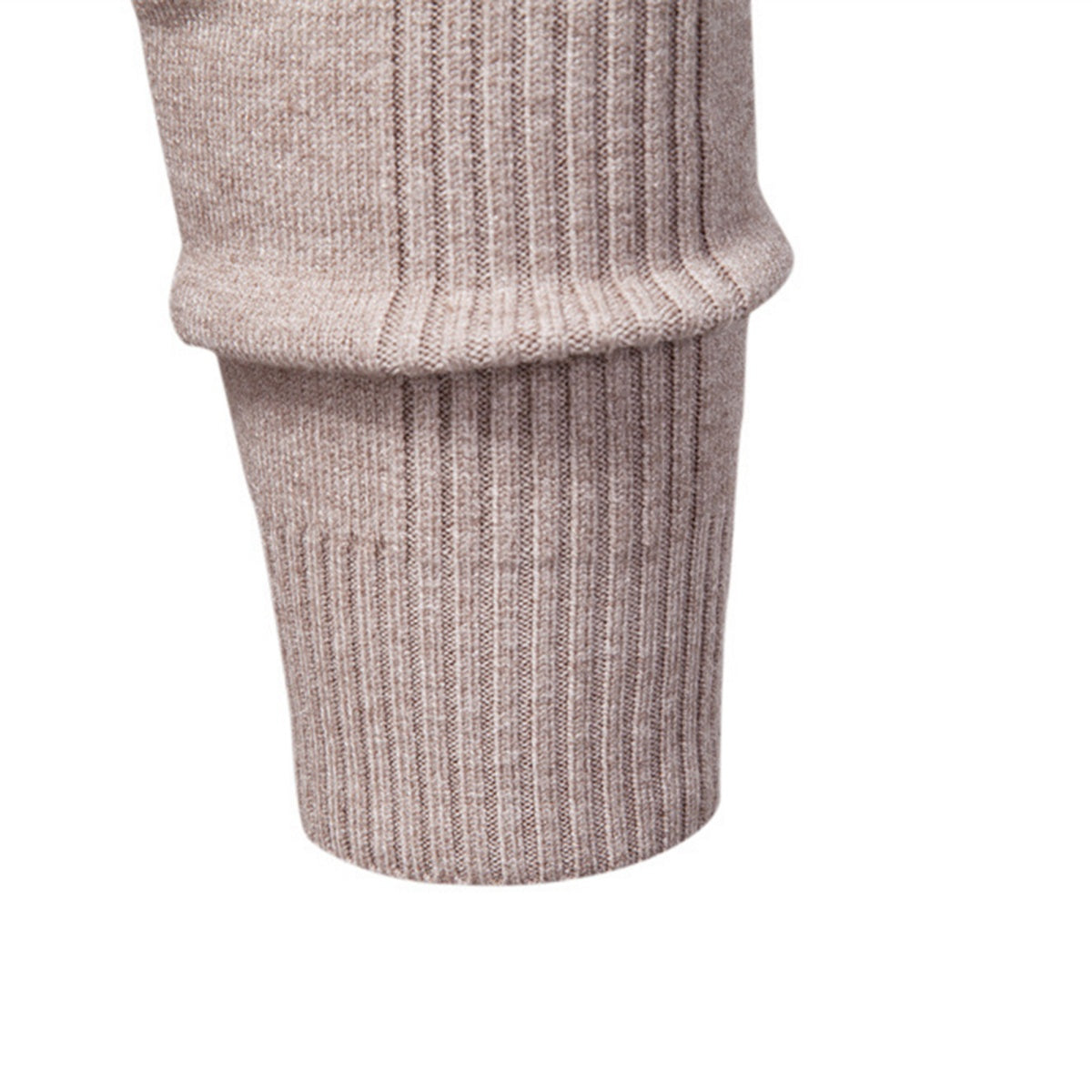 Men's Mock Neck Pullover Sweater